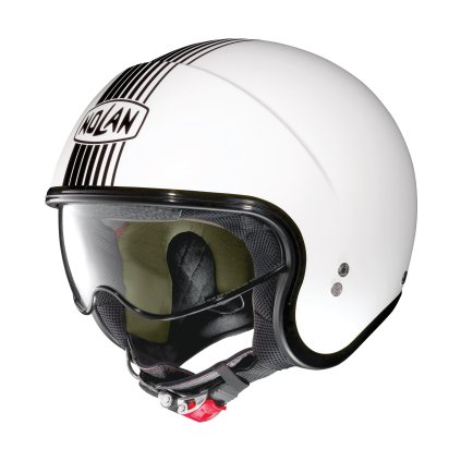 Moto helma Nolan N21 Joie De Vivre Metal White 63 (Barva Bílá, Velikost XL)