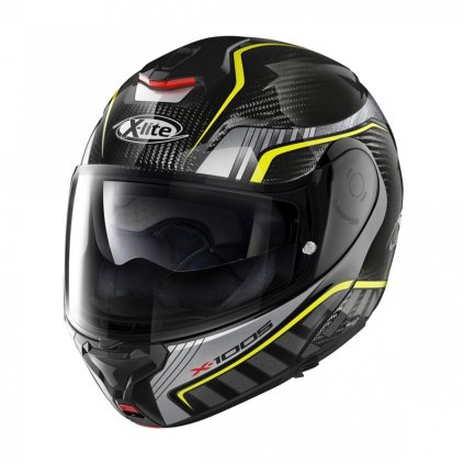 Moto helma X-Lite X-1005 Ultra Carbon Cheyenne N-Com Carbon 18 (Barva Carbon, Velikost L)