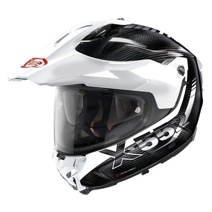 Moto helma X-Lite X-552 Hillside N-Com Ultra Carbon 10 (Barva Carbon, Velikost XL)