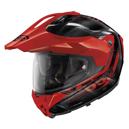 Moto helma X-Lite X-552 Hillside N-Com Ultra Carbon 11 (Barva Carbon, Velikost M)
