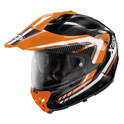 Moto helma X-Lite X-552 Latitude N-Com Ultra Carbon 16 (Barva Carbon, Velikost L)
