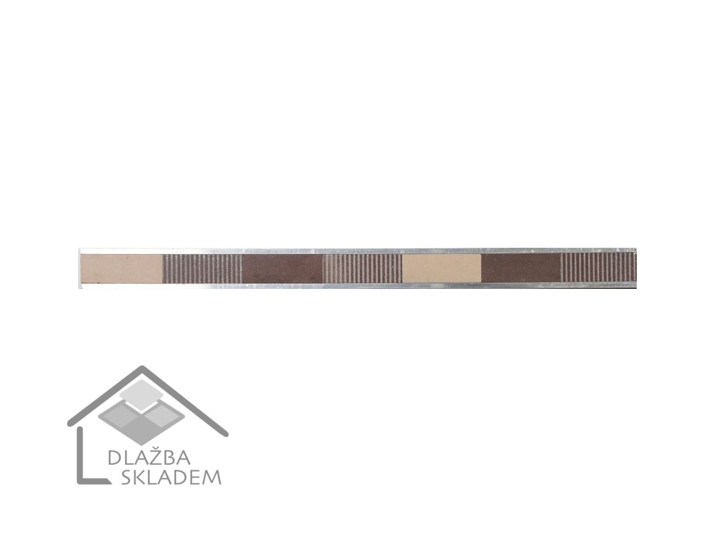 Deceram Sicilia Prugna Fregio 3,5x49 - listela