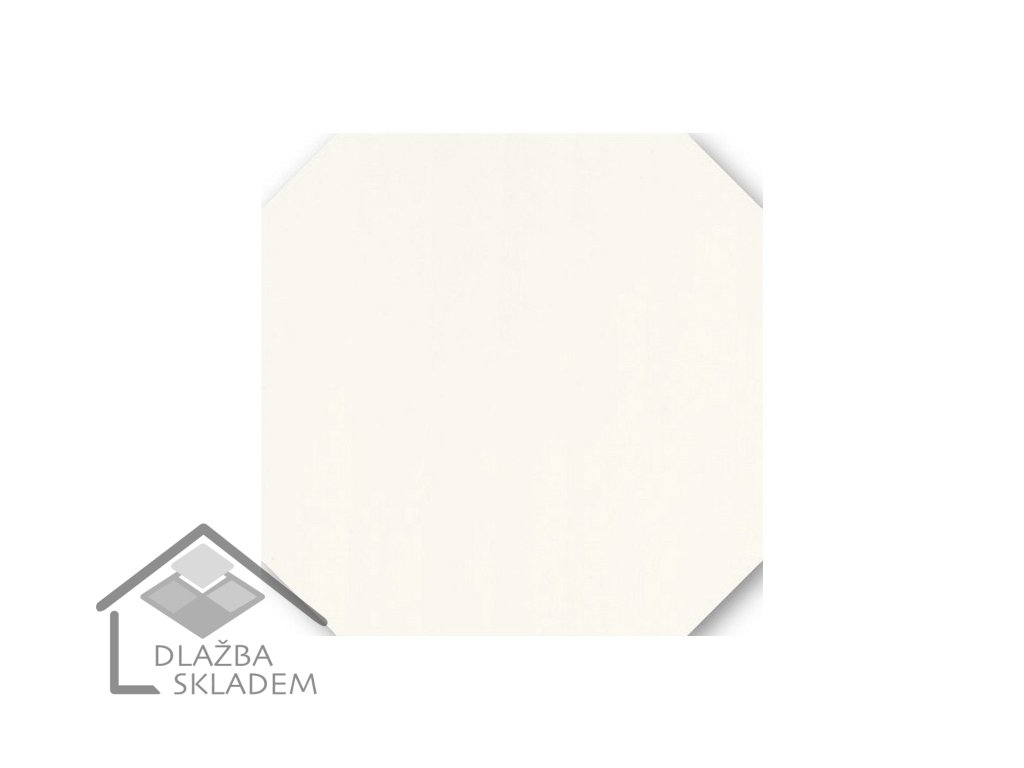 Tonalite Diamante Ottagonetta Bianco 15x15