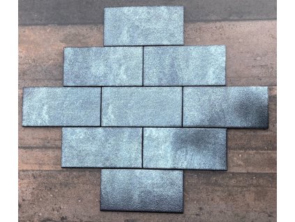 Deceram Indian Slate Black 7,5x15,1