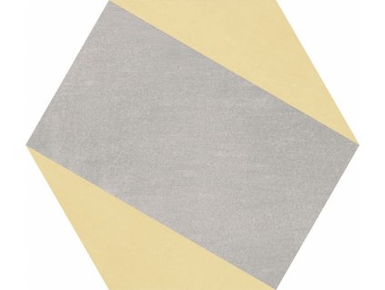 Deceram Origami Yellow 17,5x20,2 - mix