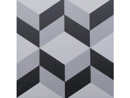 Deceram Design Multic Color Chevron 23,1x23,1