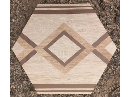 Deceram PAM DecoWood Haya MIX 25,8x29 Hex