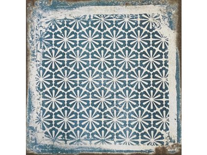 Deceram Toscana Blue Deco 20x20 MIX