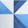 Deceram PAM Triangle Blue 22,5x22,5