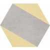 Deceram Origami Yellow 17,5x20,2 - mix