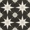Navarti Precut Star Black 45x45 Matt.