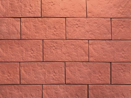 Obklad bridlica červená