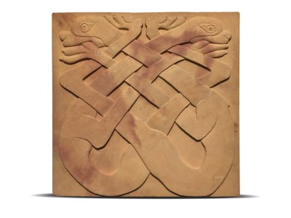 Reliéfny obklad Draci