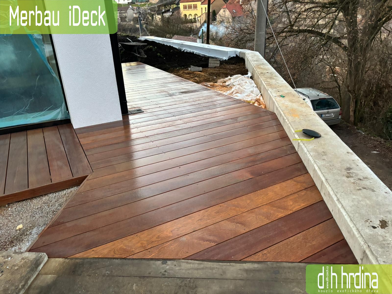 Dřevěná terasa: Merbau iDeck Beroun 2025