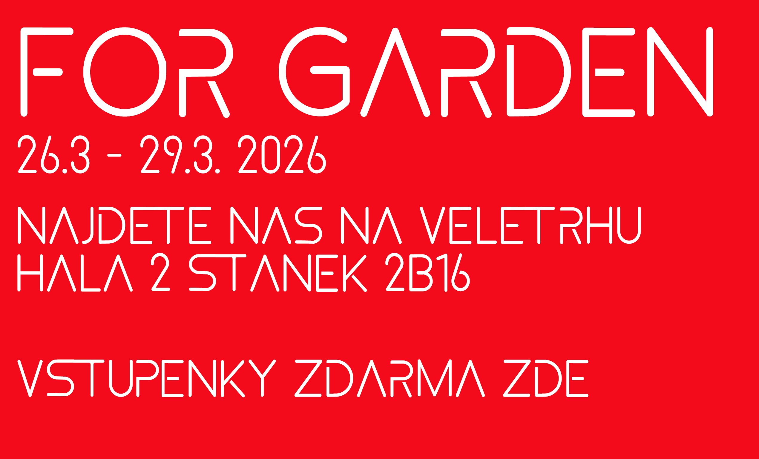 For Garden 2026