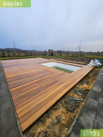 Dřevěná terasa Garapa Poděbrady