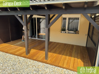 Dřevěná terasa Garapa Zdiby