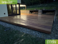 Dřevěná terasa Garapa Uherské Hradiště