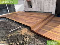 Dřevěná terasa Garapa Úvaly