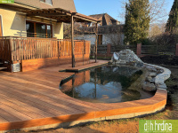 Dřevěná terasa Merbau Jesenice