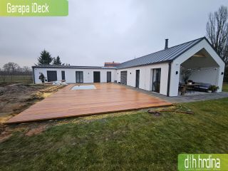 Dřevěná terasa Garapa iDeck 75 m2 Poděbrady Terasa: Garapa iDeck 75 m2 Poděbrady Místo: Poděbrady číslo reference: 11...