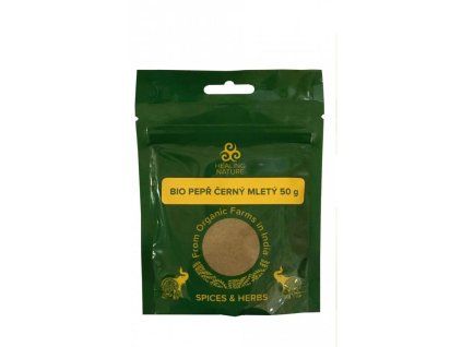 2372 bio pepr cerny mlety 50 g healing nature