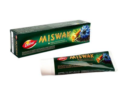 6652 2 zubni pasta miswak a cernucha 100 ml dabur