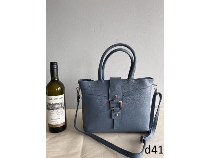 1519 kabelka střední d41 modrá