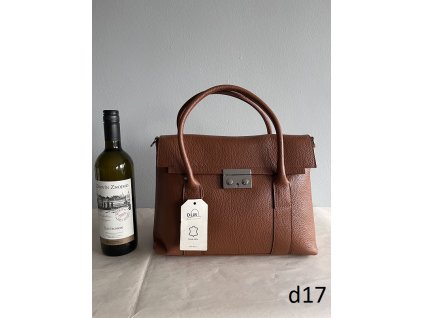 2323 kabelká velká do ruky i přes rameno d17 cuoio
