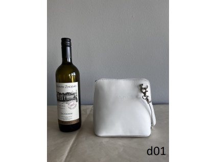 8751 malé crossbody d01 bílá