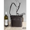1660 crossbody d23 tmavě hnědá