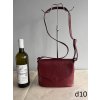 1661 crossbody malé d10 červená