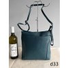 1511 crossbody velké d33 modrozelená