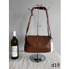 1663 crossbody d19 cuio tmavá