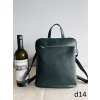 2101 kabelko batoh malý d14 lahvově zelená