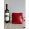 8751 malé crossbody d58 světle červená