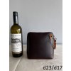 8751 malé crossbody d23 d17 tmavě hnědá cuoio