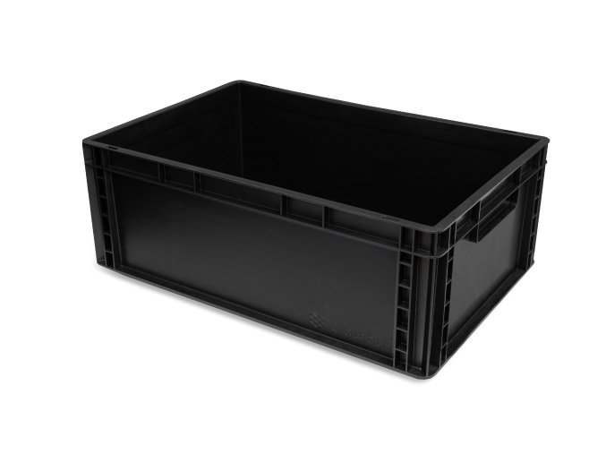 EUROPŘEPRAVKA CRATEBOX 600x400x220 - ESD (Varianty Otevřený)