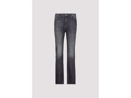 Straight Jeans mit Fransen Anthrazit monari 10456