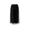 Oui síťovaná černá sukně 97107 b.9990