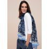 Bianca modrý šátek Kapa 77504