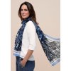 Bianca modrý šátek Kapa 77504