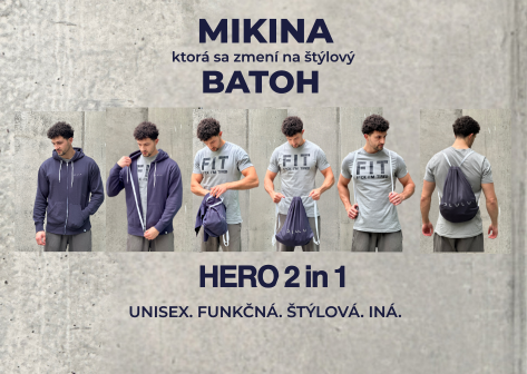 Mikina Hero2in1