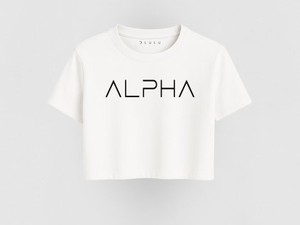 Crop Top ALPHA – DLULU