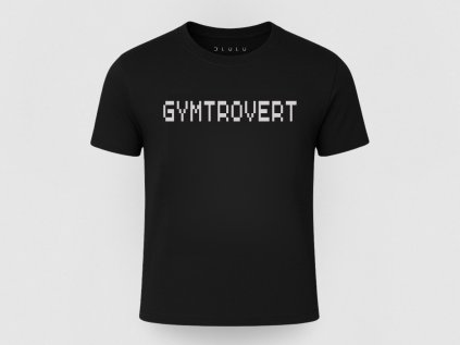 Gymtrovert – Ticho, dvíham (Farba Black, Veľkosť 3XL)