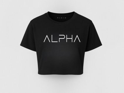 ALPHA – Silná. Sebavedomá. Neprehliadnuteľná. (Farba Black, Veľkosť XL)