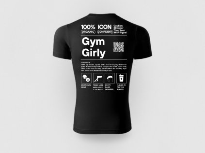 Gym Girly – Krása potu a sebavedomia (Farba Black, Veľkosť 3XL)