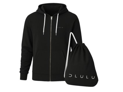 dlulu mikina hero2in1 black