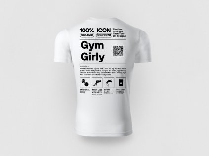 Gym Girly – Spojenie sily a ženskosti (Farba White, Veľkosť 3XL)