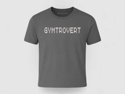 Gymtrovert – Ticho, dvíham (Farba Charcoal, Veľkosť 3XL)